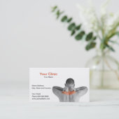 Ihre Klinik Visitenkarte (Stehend Vorderseite)