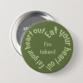 IHRE Knöpfe "HERKUNST HERAUS" essen Button (Vorne & Hinten)