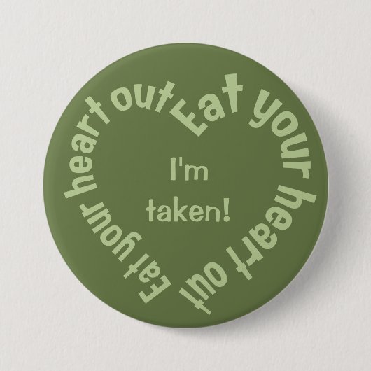 IHRE Knöpfe "HERKUNST HERAUS" essen Button (Vorderseite)