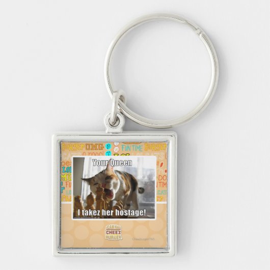 Ihre Königin, I takez ihre Geisel Schlüsselanhänger (Vorne)