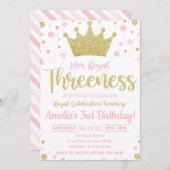 Ihre Königliche Droheneinladung | Einladung von Pr (Vorne/Hinten)