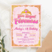 Ihre Königliche Freundschaft - Mädchen 5. Geburtst Einladung