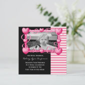 Ihre Königliche Hoheit mit Foto Einladung zum Gebu (Stehend Vorderseite)