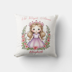 Ihre Königliche Kultur Prinzessin Pink Kissen