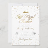 Ihre Königsfreude Einladung (Vorderseite)