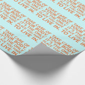 Ihre Körpergrafik Geschenkpapier (Ecke)