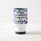 Ihre Kreativität kennt keine Grenzen 3 Reisebecher (Mittel)