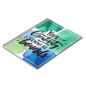 Ihre Kreativität kennt keine Grenzen Notizblock (Linke Seite)