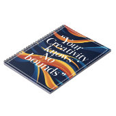 Ihre Kreativität kennt keine Grenzen Notizblock (Linke Seite)