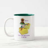 Ihre Krisen-Tasse Zweifarbige Tasse (Links)