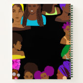 Ihre Krone, ihr Power: Schreiben von Zeitschrift Notizblock (Rückseite)