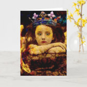 Ihre Krone Karte (Gelbe Blume)