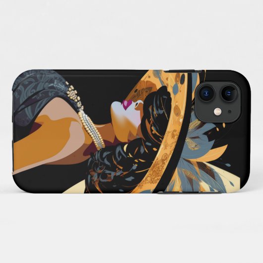 IHRE KRONE Nr. 1 Case-Mate iPhone Hülle (Rückseite (Horizontal))