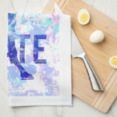 Ihre kundenspezifische Bild-Zahl Geschirrtuch (Viertel Falte)