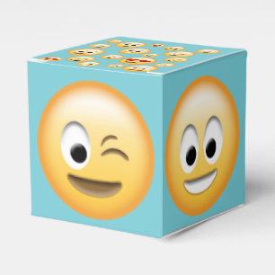 Ihre kundenspezifische Farbe, Emoji Geschenk Geschenkschachtel