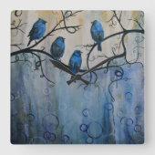 Ihre kundenspezifische quadratische Wanduhr (Vorderseite)