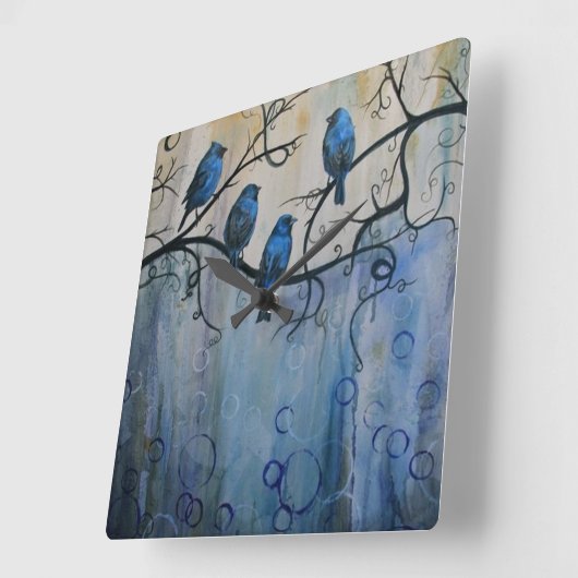 Ihre kundenspezifische quadratische Wanduhr (Winkel)