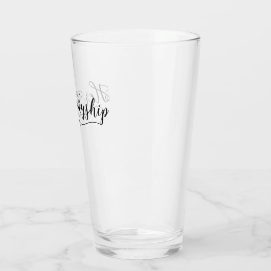 "Ihre Ladyship" Glas (Links)