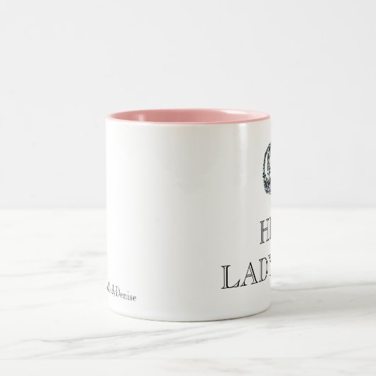 IHRE LADYSHIP-Tasse Zweifarbige Tasse (Mittel)