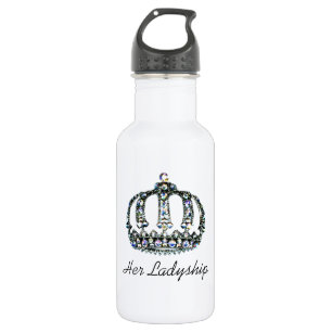 "Ihre Ladyship" Tiara Wasserflasche
