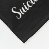 Ihre Lebensprobleme Suizidprävention Bewusstsein f Fleecedecke (Ecke)