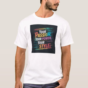 Ihre Leidenschaft, Ihr Power, Ihr Stil T-Shirt