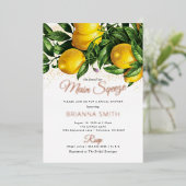 Ihre Lemon Squeeze Bridal Folieneinladung (Stehend vorne)