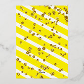 Ihre Lemon Squeeze Bridal Folieneinladung (Rückseite)