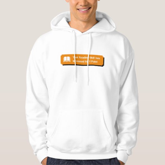 Ihre Lesekompetenz hat zugenommen Hoodie (Vorderseite)