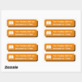 Ihre Lesekompetenz hat zugenommen Rechteckiger Aufkleber (Blatt)