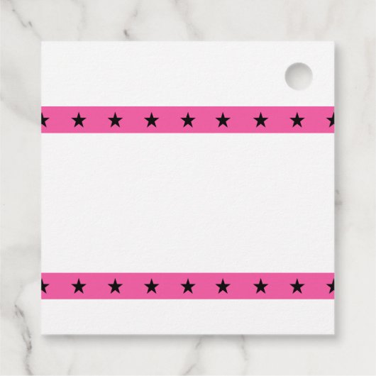 Ihre letzte Disko Cowgirl Junggeselinnen-Abschied Geschenkanhänger (Rückseite)