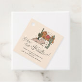 Ihre letzte Fiesta Boho Wüste Bachelorette-Gunst Geschenkanhänger (Beispiel)