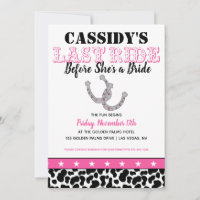 Ihre letzte Ride Disco Cowgirl Bachelorette Tour