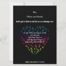 Ihre LGBTQ Hochzeitskarte