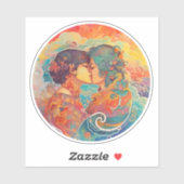 Ihre Liebe, ihr Weg Aufkleber (Blatt)