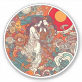 Ihre Liebe, ihr Weg Aufkleber (Vorderseite)