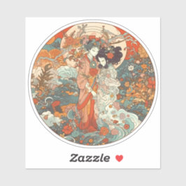 Ihre Liebe, ihr Weg Aufkleber