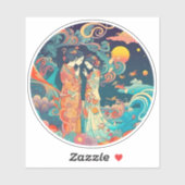 Ihre Liebe, ihr Weg Aufkleber (Blatt)