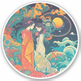 Ihre Liebe, ihr Weg Aufkleber