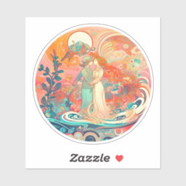 Ihre Liebe, ihr Weg Aufkleber