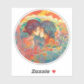 Ihre Liebe, ihr Weg Aufkleber (Blatt)