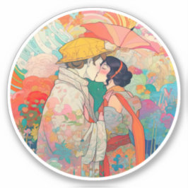 Ihre Liebe, ihr Weg Aufkleber