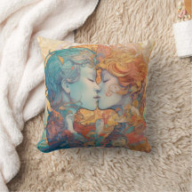 Ihre Liebe, ihr Weg | Lesbischer Kiss Art Deco Sti