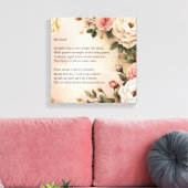 Ihre Liebe Leinwanddruck (Insitu (Wohnzimmer))