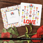 Ihre Liebe macht meine Herzkarte zu einem Höhepunk