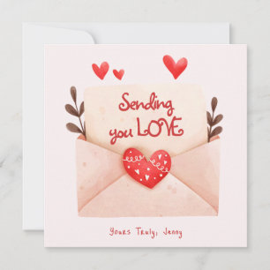 Ihre Liebe Valentinstag Gruß Karte