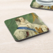 Ihre liebenswürdigste Majestät, Königin Victoria Untersetzer (Linke Seite)