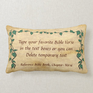 IHRE Lieblings-Christliche-Bibel-Verse-Kissen Lendenkissen