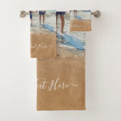 Ihre Lieblings-Foto-Badetücher mit individuellem T Badhandtuch Set (Insitu)