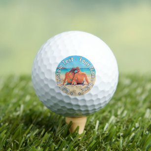 Ihre Lieblings-Foto-Golfbälle mit individuellem Te Golfball